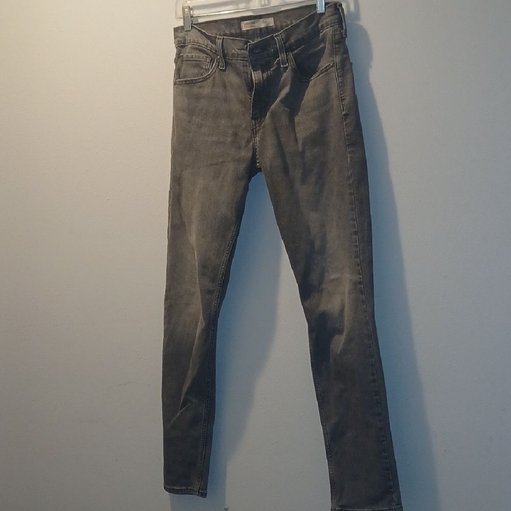 Signature by Levi Strauss Men's Slim Jeans - Gray